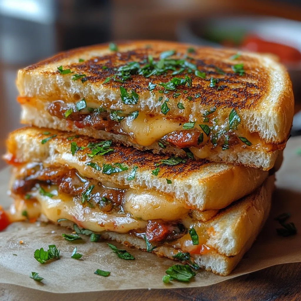 Sándwich de Queso a la Parrilla Picante: La Increíble Receta Última