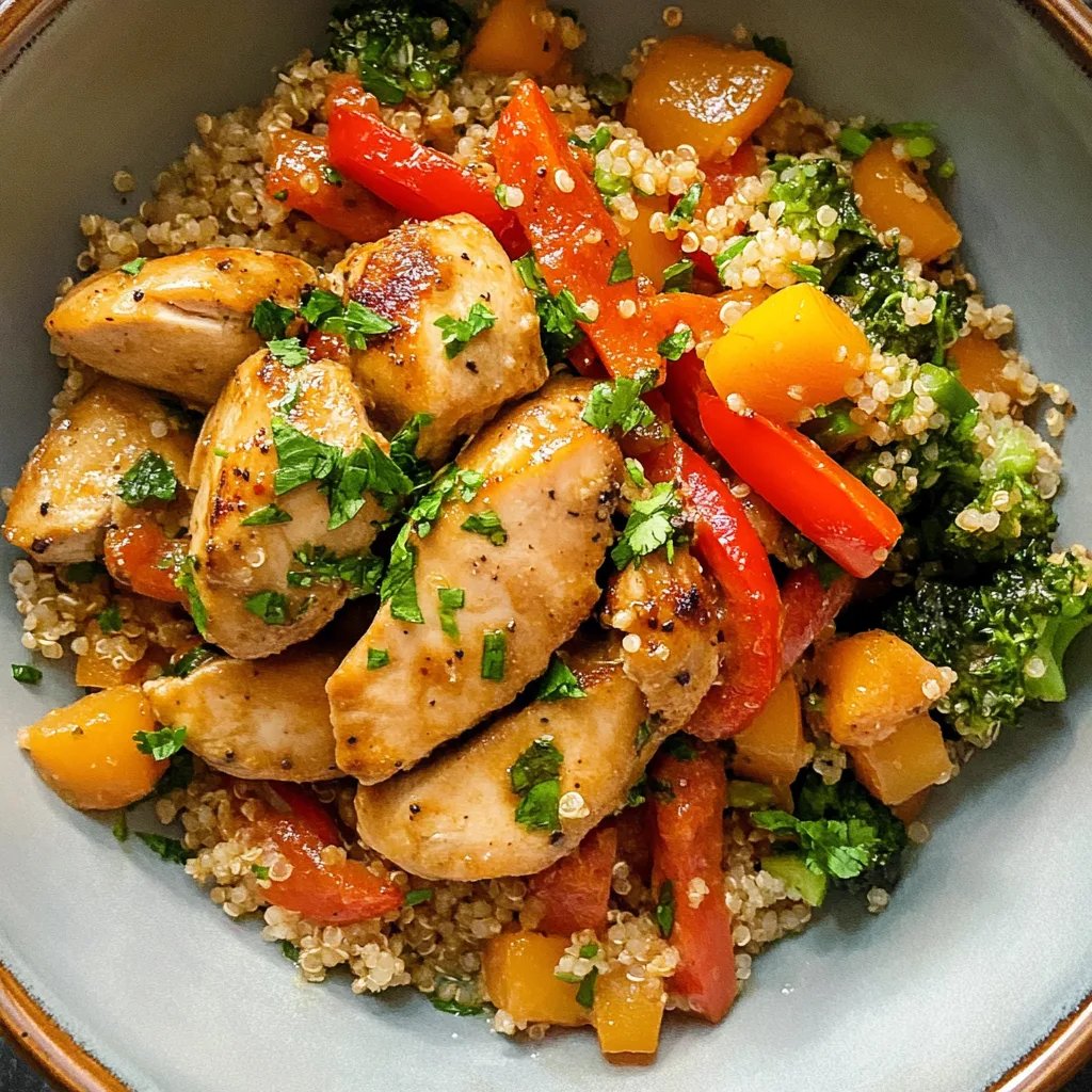 Pollo Salteado con Quinoa y Verduras: Una Increíble Receta Última