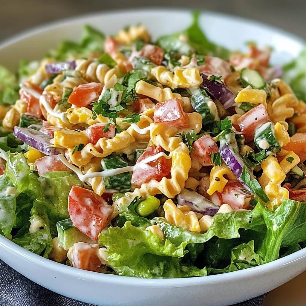 Ensalada Fría: Una Increíble Receta Última