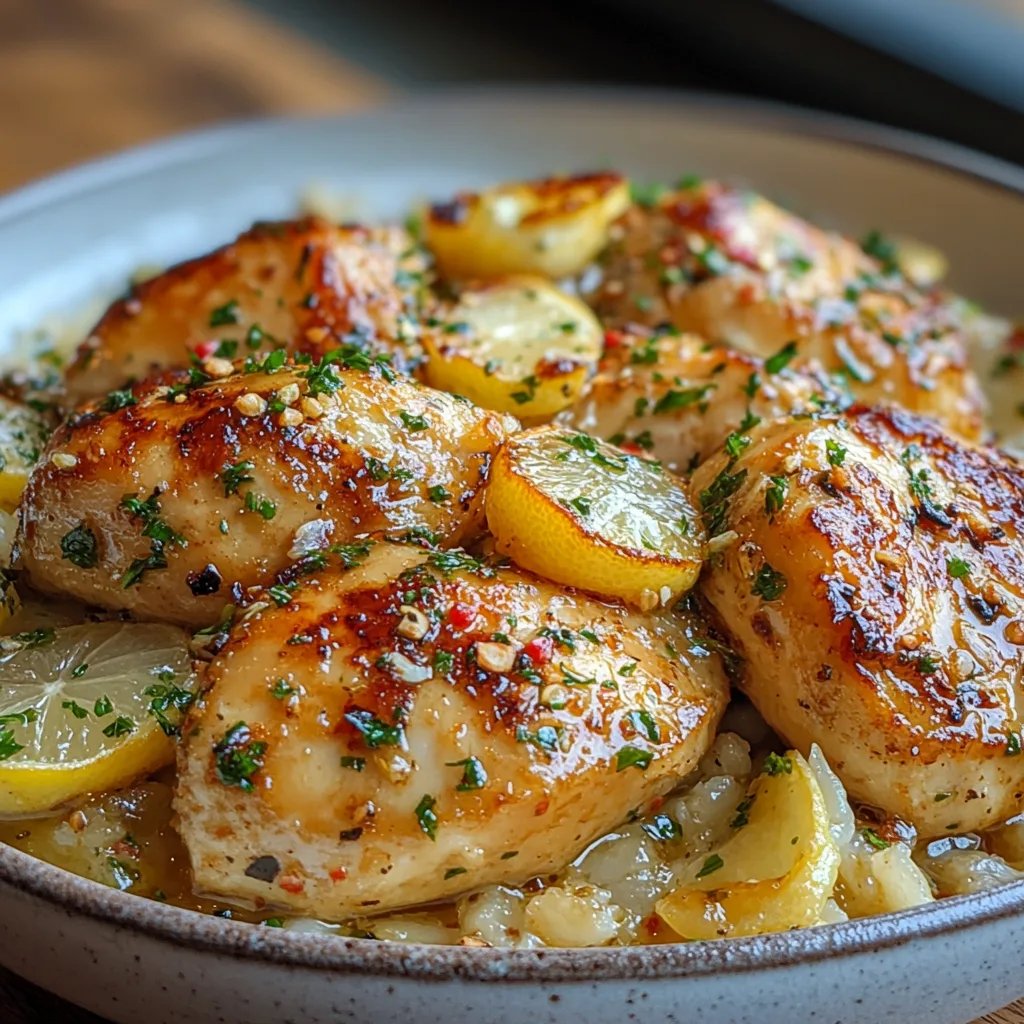 Pollo Griego al Limón con Arroz en Freidora de Aire: Un Increíble Secreto de 5 Pasos