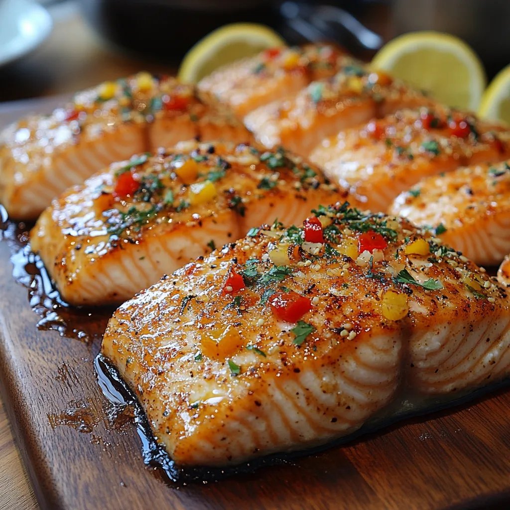 Salmón con Costra Crujiente Perfecto: Una Increíble Receta Última