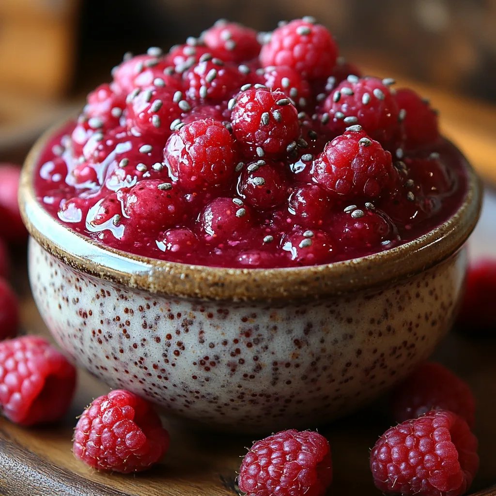 Mermelada de Frambuesa y Vainilla con Semillas de Chía: Una Increíble Receta Secreta