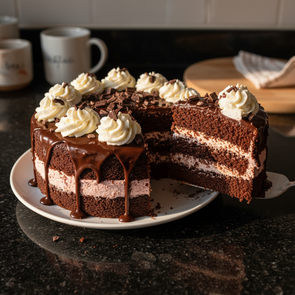 Pastel Delicia de Chocolate de Galentine