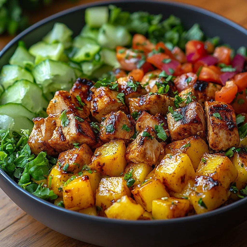 Ensalada Picada de Pollo BBQ Saludable: Una Increíble Receta Última