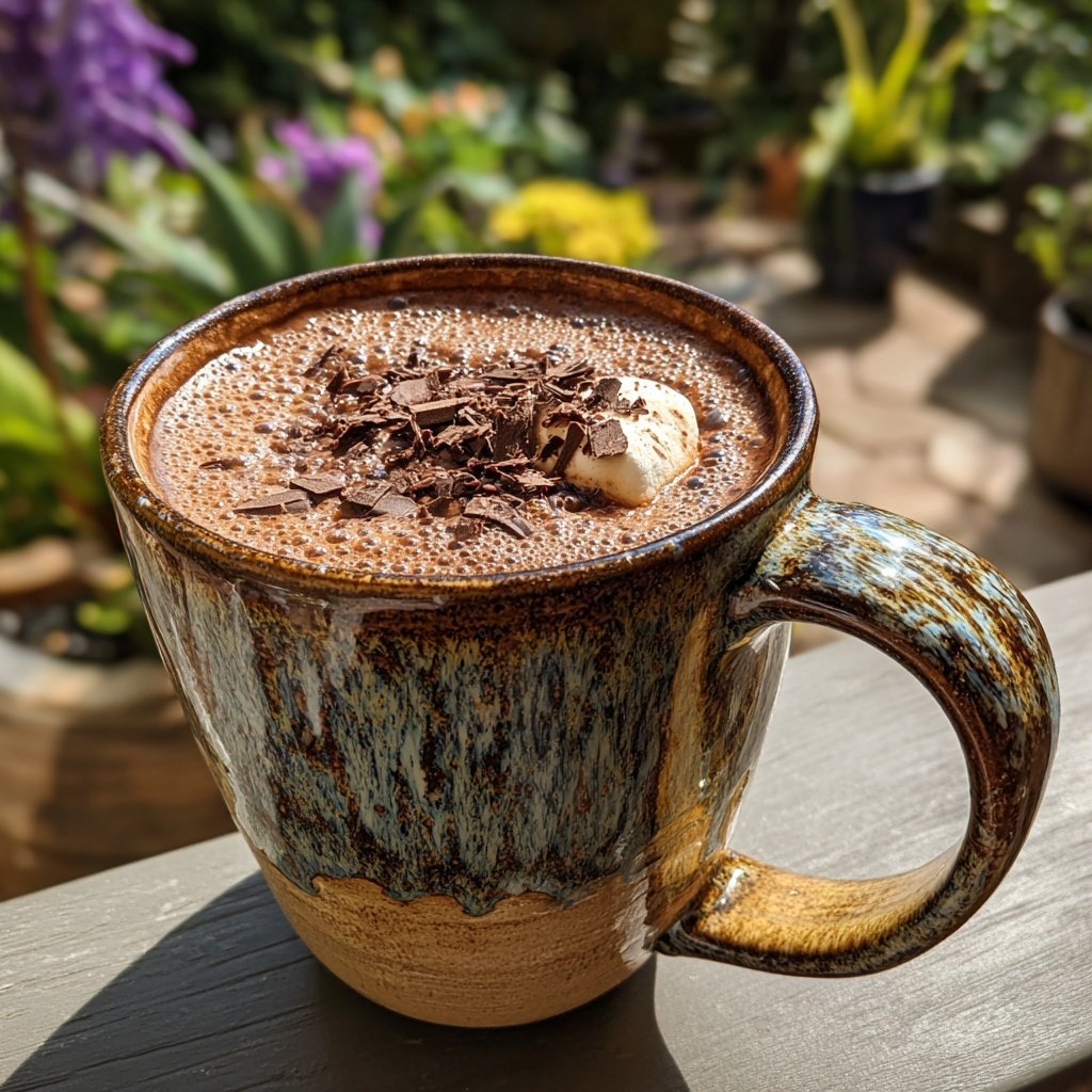 Cacao caliente rápido topping malvavisco