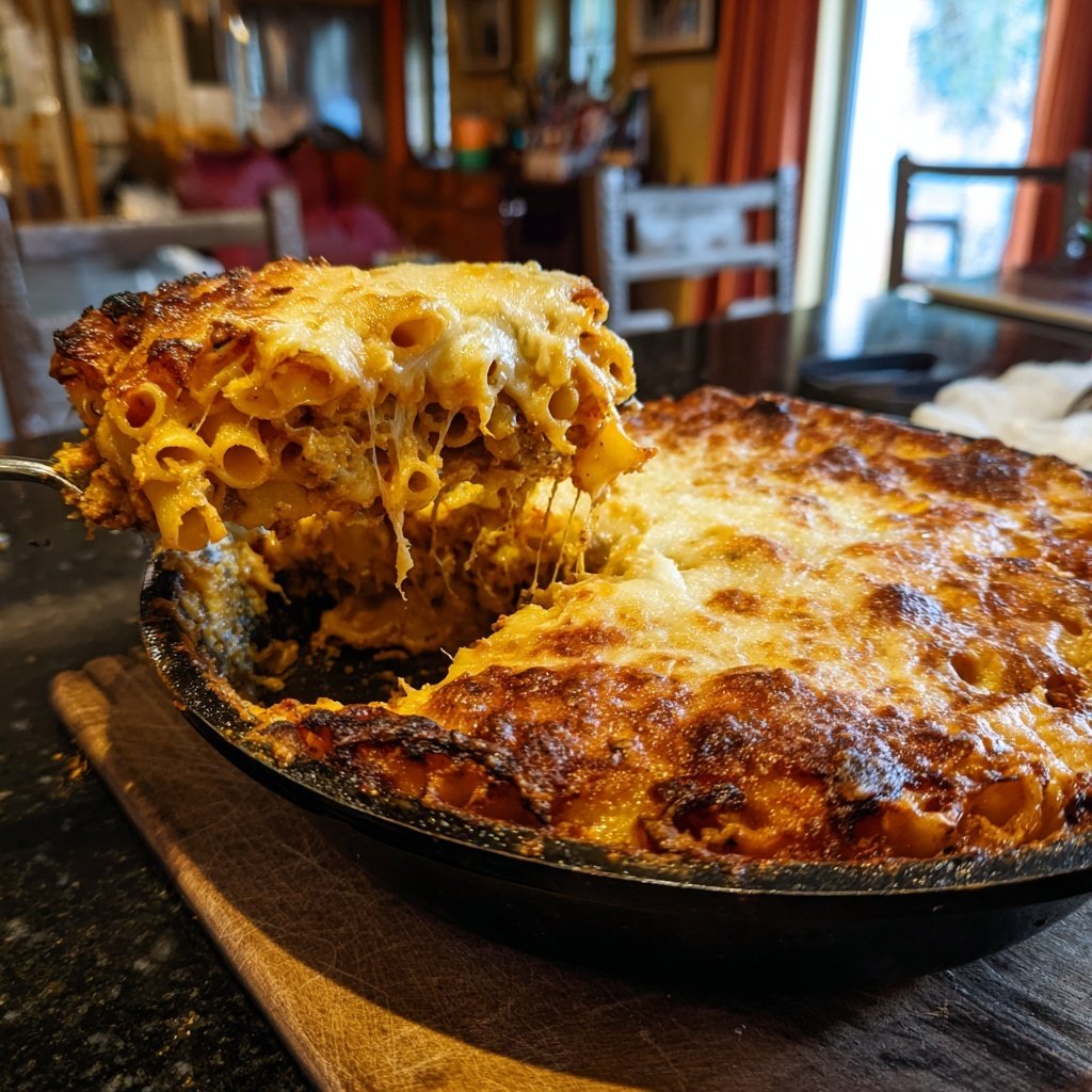 Pasta al Horno Surf and Turf