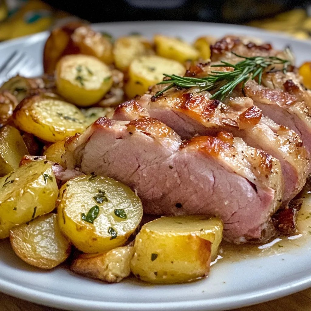 Solomillo de Cerdo al Horno con Patatas: Una Increíble Receta Esencial