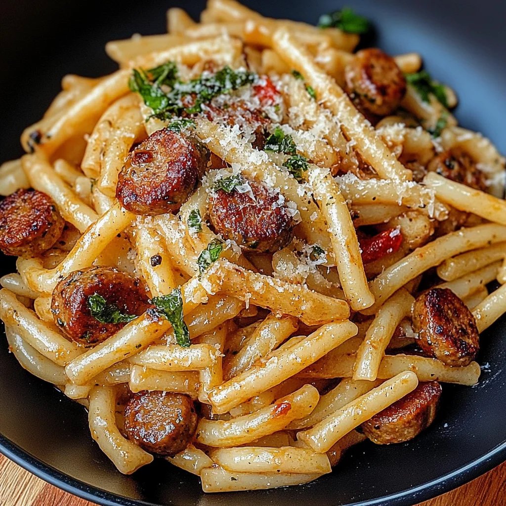 Cajun Sausage Pasta: Una Increíble Receta Última