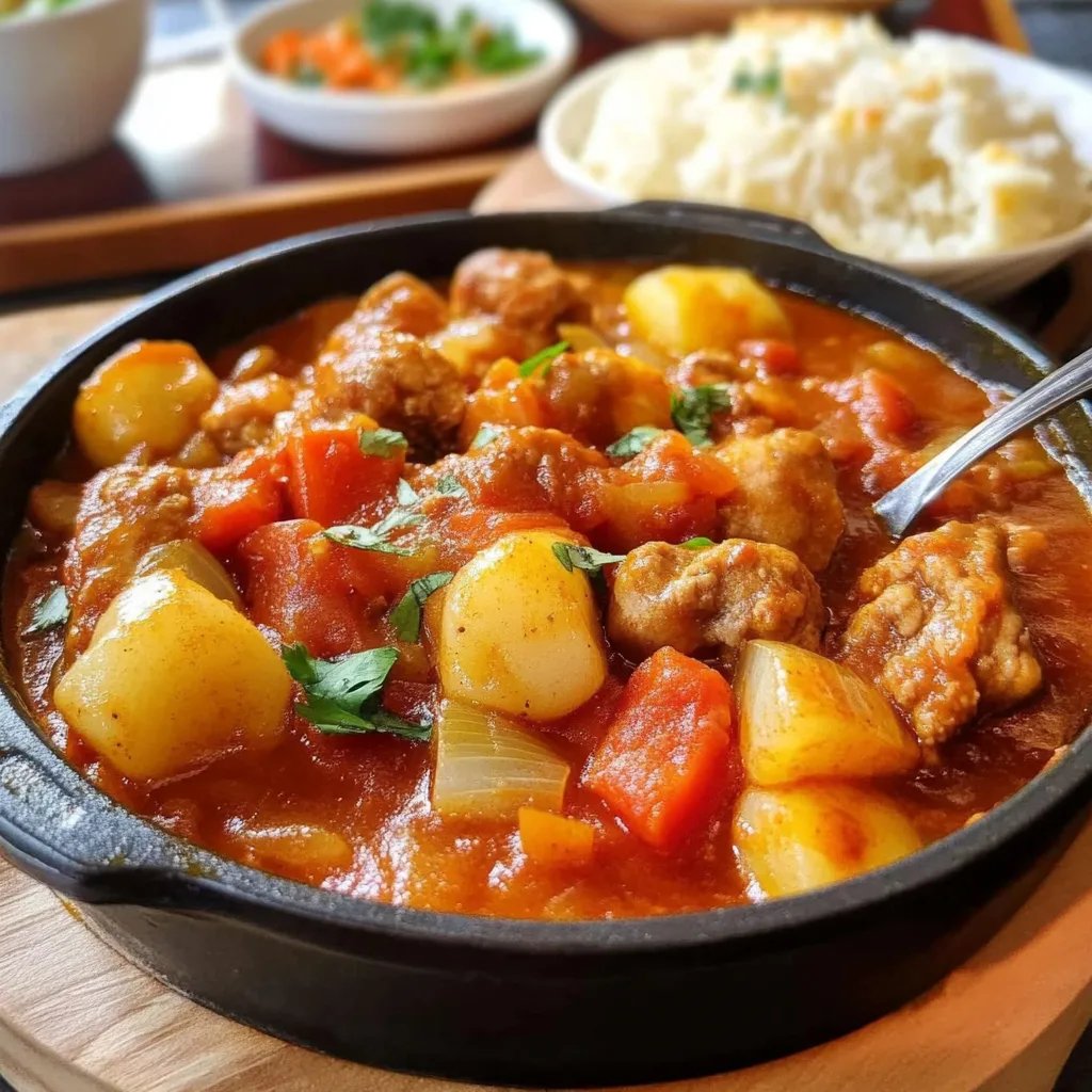 Estofado de Albóndigas de Pollo: Una Increíble Receta Última