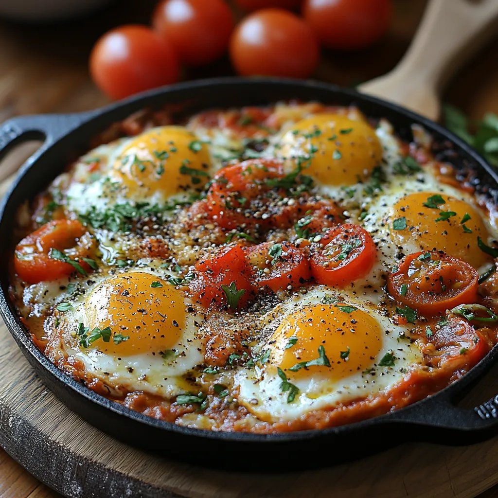Shakshuka con Queso Feta: Una Increíble Receta Esencial