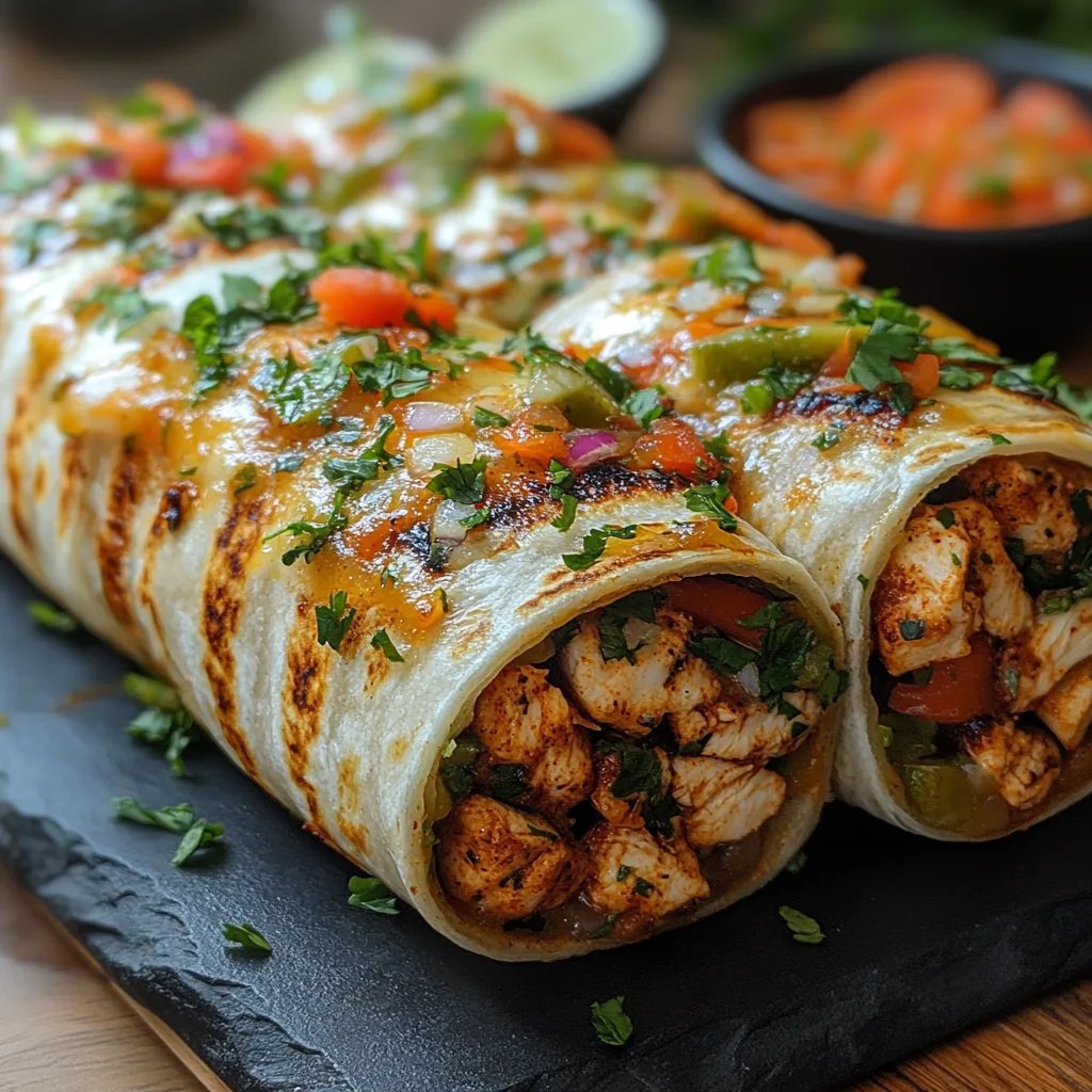 Burrito de Pollo al Chipotle: Una Increíble Receta Última