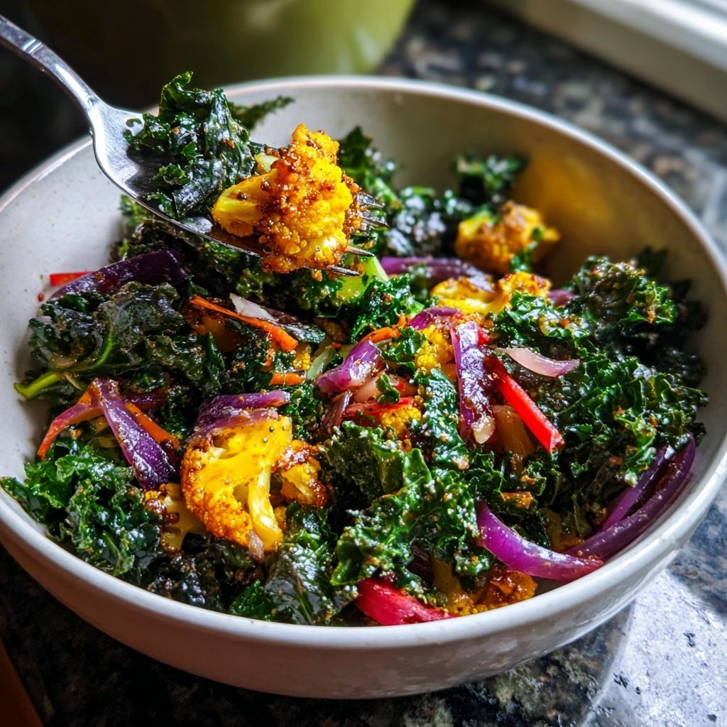 Col repollo kale coliflor ensalada