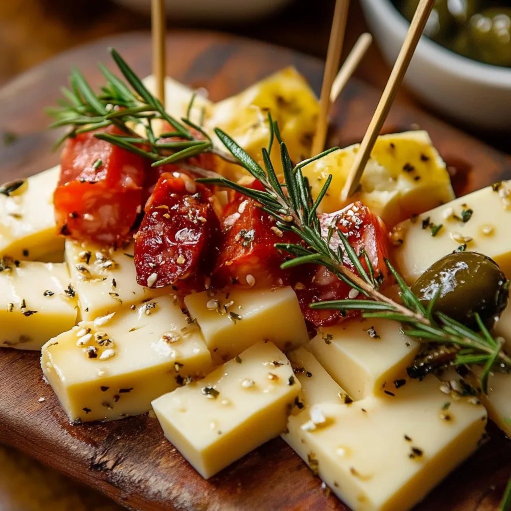 Tapas de Queso Manchego