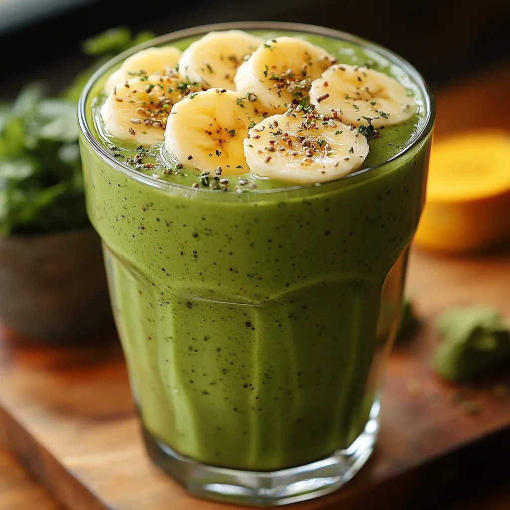 Batido de Plátano y Matcha: Un Increíble Secreto para Energizar Tu Día