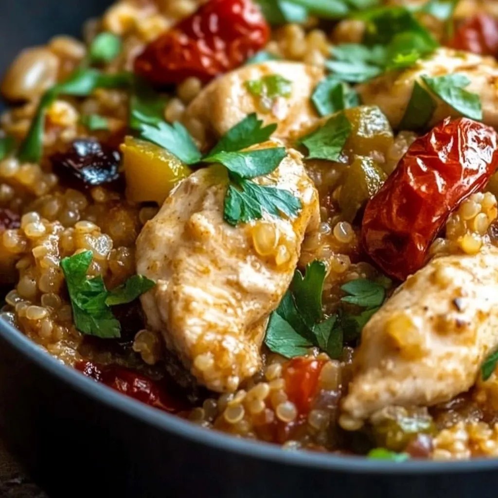 One Pot de Pollo y Quinoa con Tomates Secos: An Amazing Ultimate Recipe