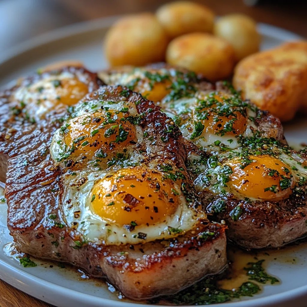Bistec y Huevos para el Desayuno: Una Increíble Receta Última