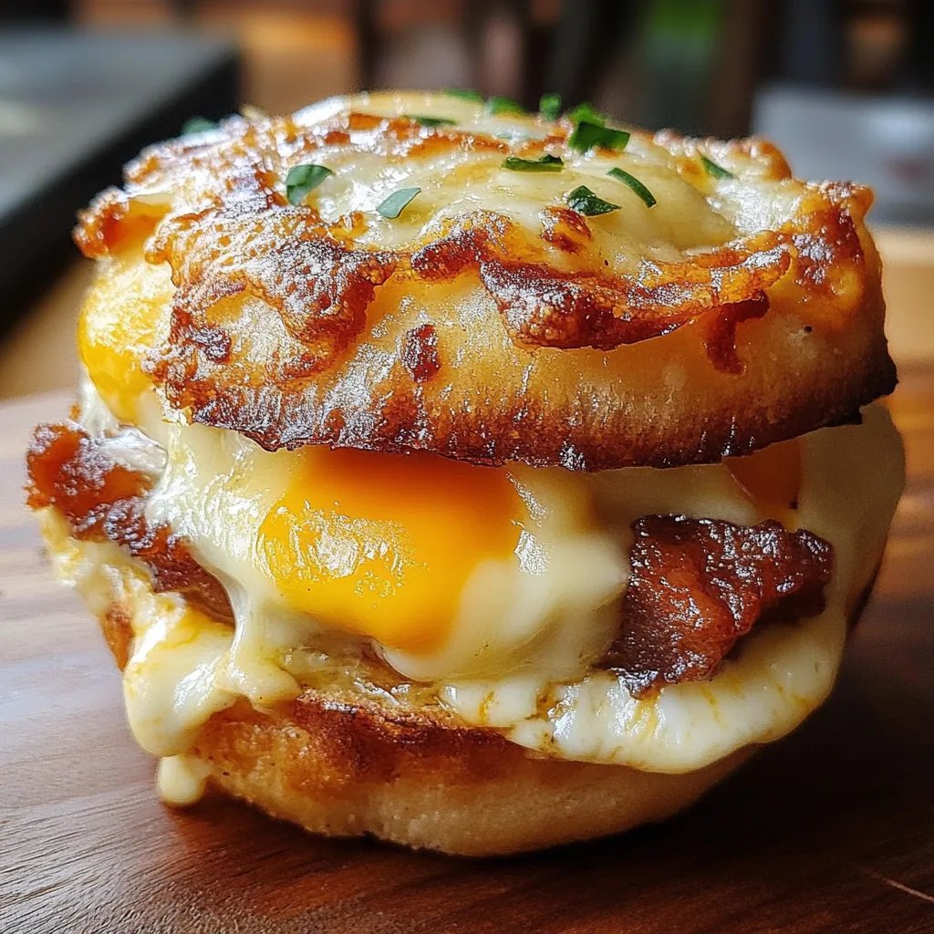 Bombas de Galleta con Huevo, Tocino y Queso Cheddar: Una Increíble Receta Secreta