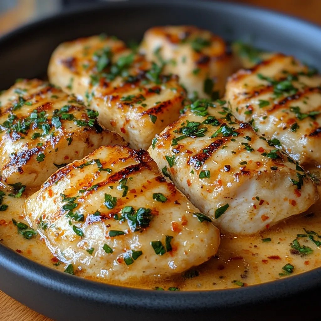 <p>Filete de Pollo en Salsa Picante y Cremosa de Parmesano: Una Increíble Receta Última</p>