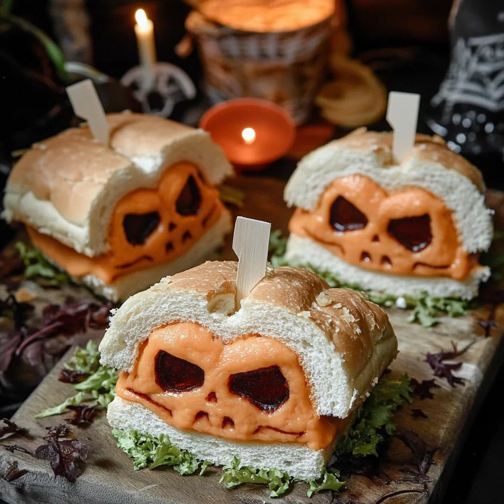 Sándwiches de Ataúd de Halloween: Una Increíble Receta Última