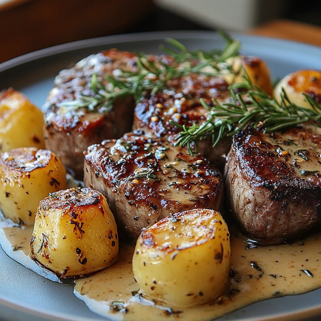 Lomo de Res con Salsa Cremosa de Rábano Picante: Una Increíble Receta Última