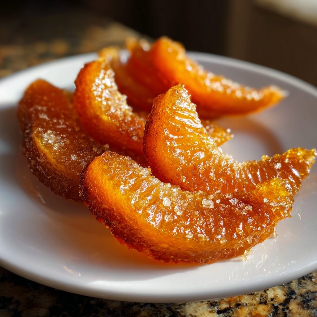 Cómo hacer cáscaras de naranja confitadas caseras