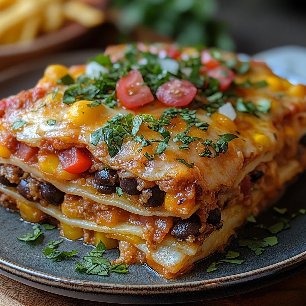 Lasaña Mexicana Fácil: Una Increíble Receta Última