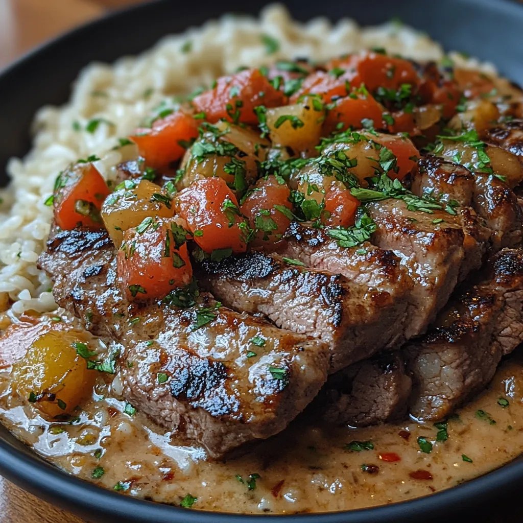 Arroz con Bistec y Queso: Una Increíble Receta Última