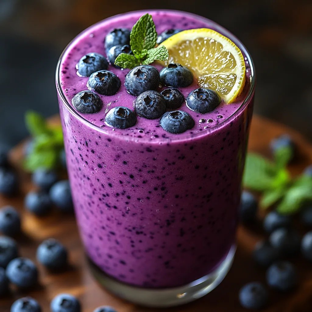 Batido Antiinflamatorio de Arándanos: Un Increíble Secreto para la Salud