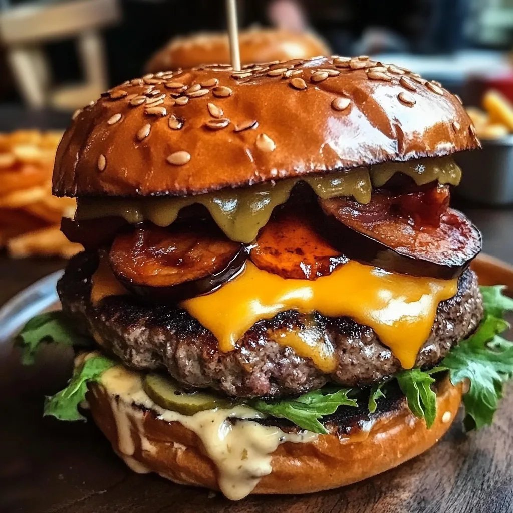 Hamburguesa Monster: Una Increíble Receta Última para Sorprender