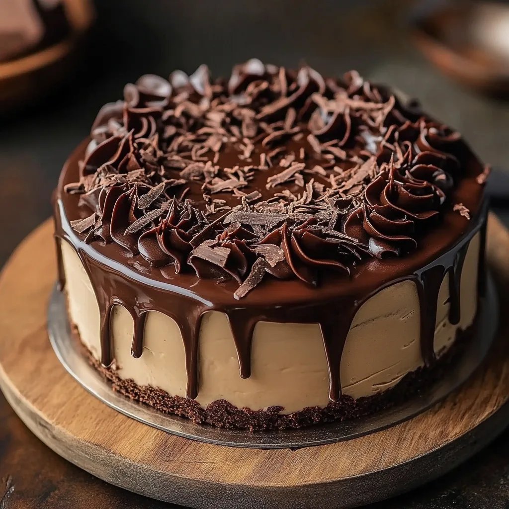 Pastel definitivo de ganache de chocolate