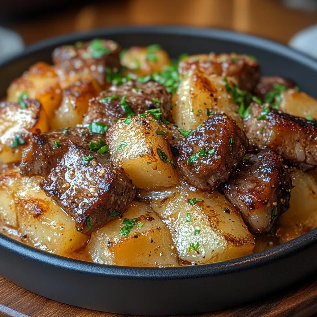 Papa al Horno Rellena con Trozos de Bistec: Una Increíble Receta Última